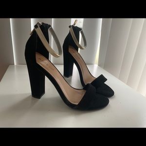 Black heels